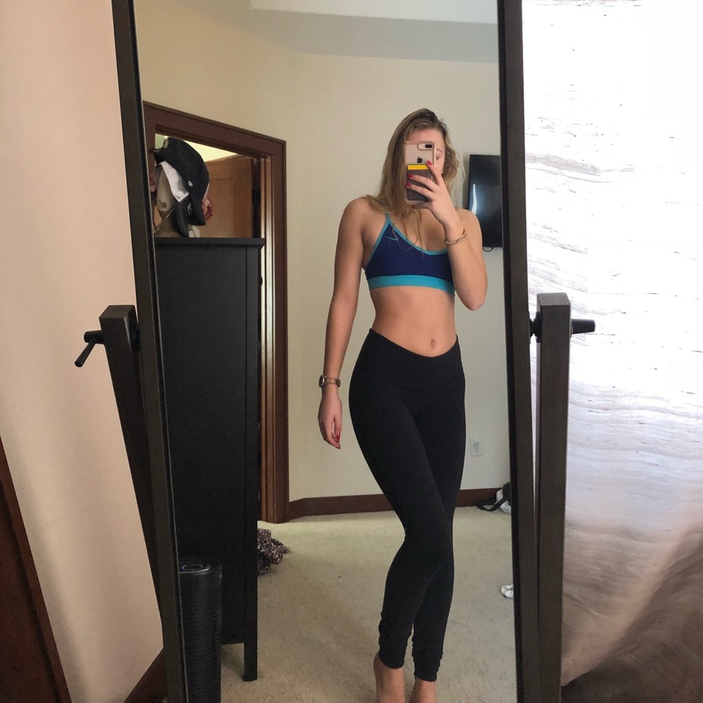 black lululemon wonder unders
